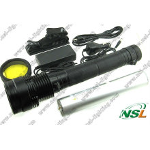 Xenon HID lampe de poche torche 85W 6600mAh lampe de poche rechargeable